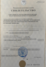 Свид-во налоговая